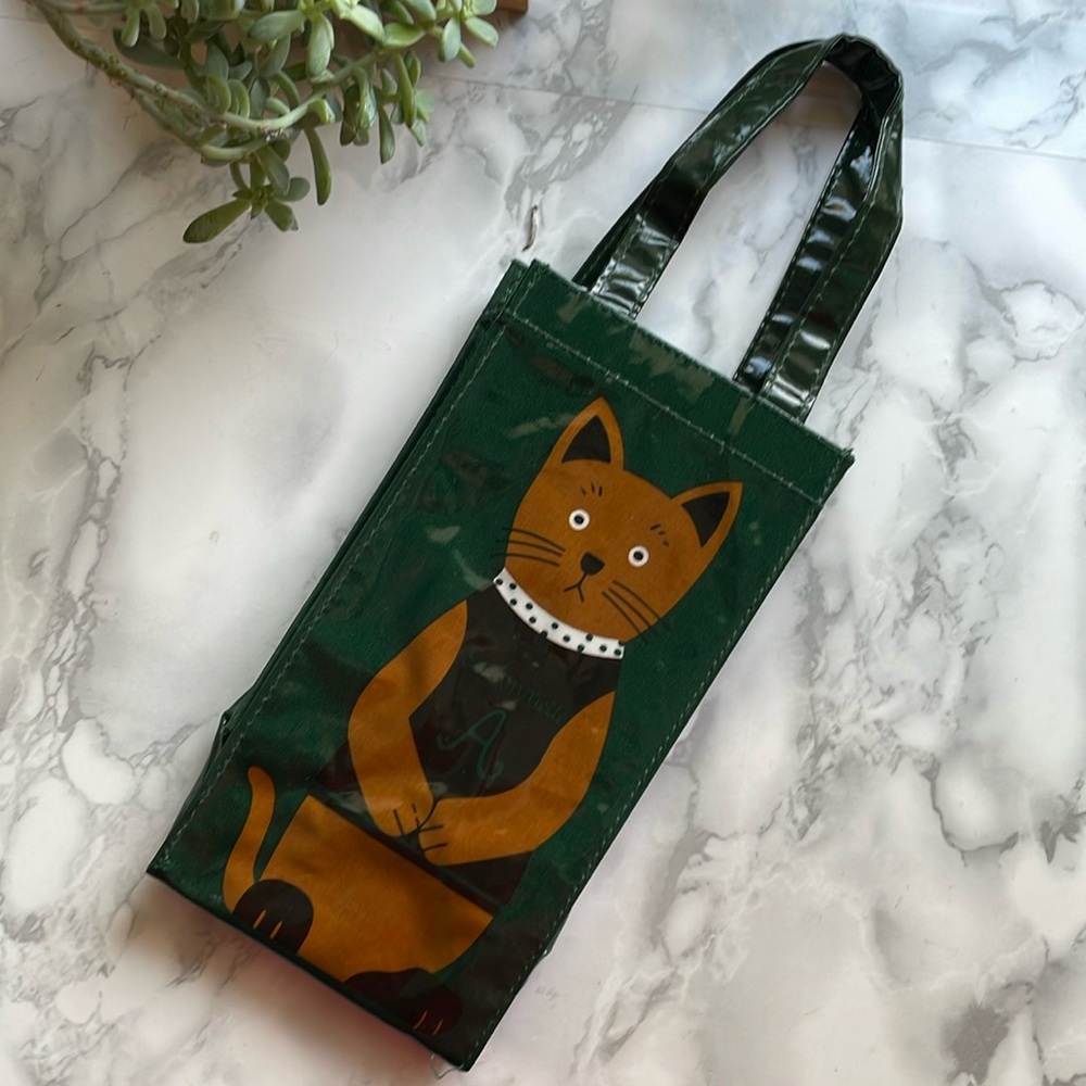 Japan Naomi Tozaki CAT Waterproof Tote/BOTTLE Bag